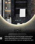 badkamerspiegel met verlichting