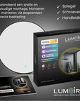 Lumoire badkamerspiegel Neon