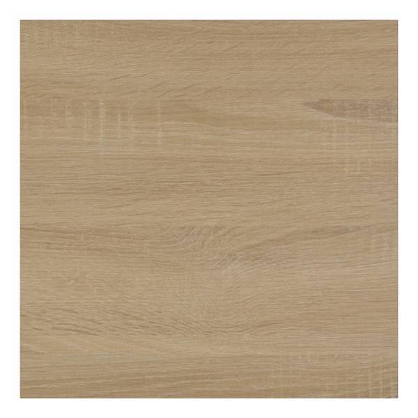 Badmeubelset Base Licht Eiken met Deluxe wastafel 100 cm met kraangat