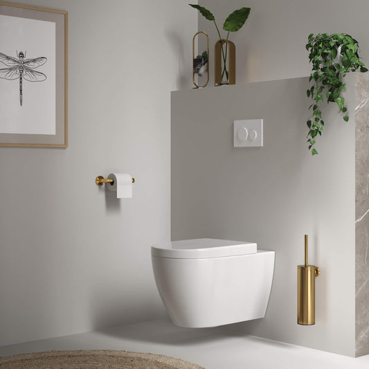 Toiletborstelset - Goud