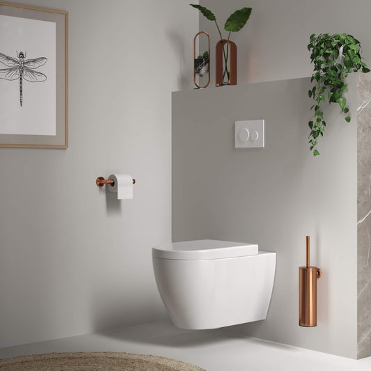 Toiletborstelset - Koper
